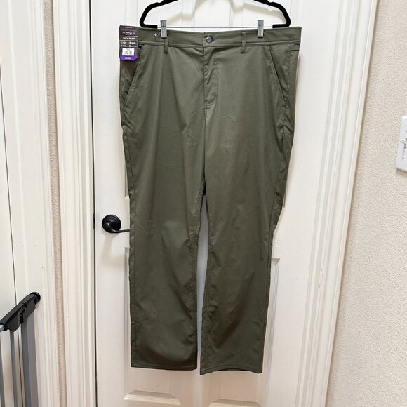 Weatherproof Tech Pant Men's Size 40 X 32 Green Regular Fit Water Repellent - Picture 15 of 15
